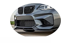 Карбоновая губа переднего бампера для BMW M2 F87 2016-2019