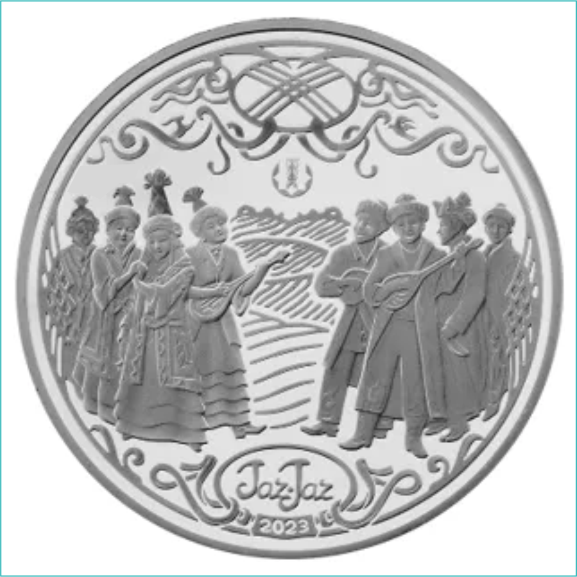Монета "Jar-Jar - Жар-жар" 200 тенге Казахстан (Мельхиор в блистере) - фото 3 - id-p113826565