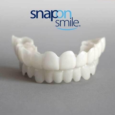 Виниры накладные на верхний и нижний ряд зубов Snap-on Smile X2 - фото 3 - id-p113821676