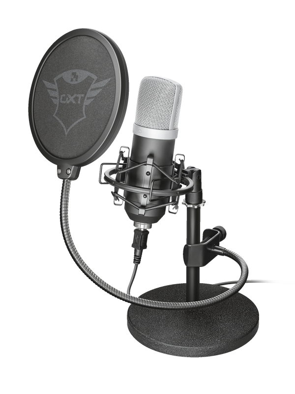 Микрофон Trust GXT 252 Emita streaming microphone черный - фото 1 - id-p113821422