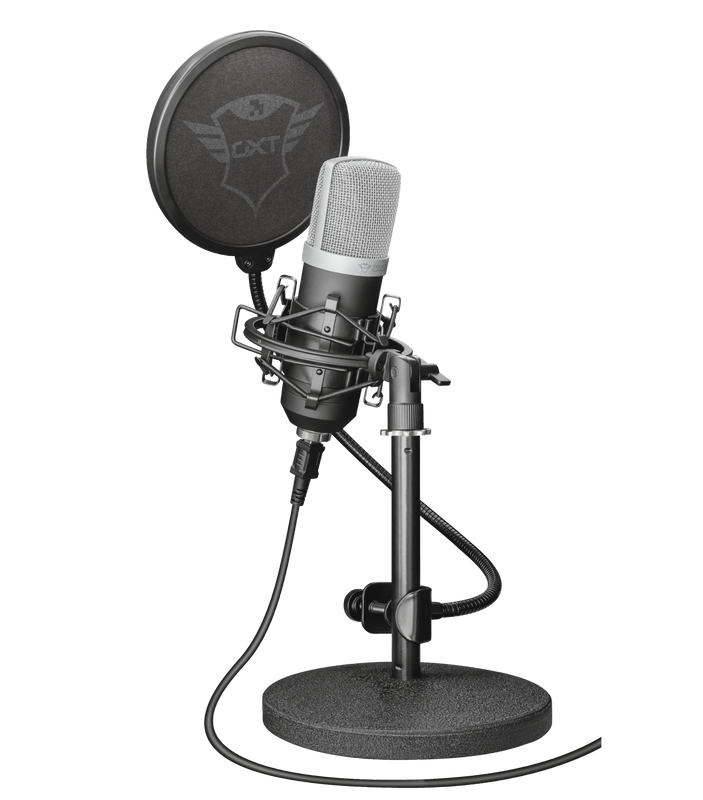 Микрофон Trust GXT 252 Emita streaming microphone черный - фото 4 - id-p113821422