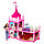 Дом для куклы барби с мебелью и фигурками фиолетовая, фото 3