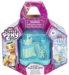 Мини Мир Волшебный Кристалл-  Hasbro My Little Pony: Mini World Magic — брелок с кристаллами Hitch Trailblazer