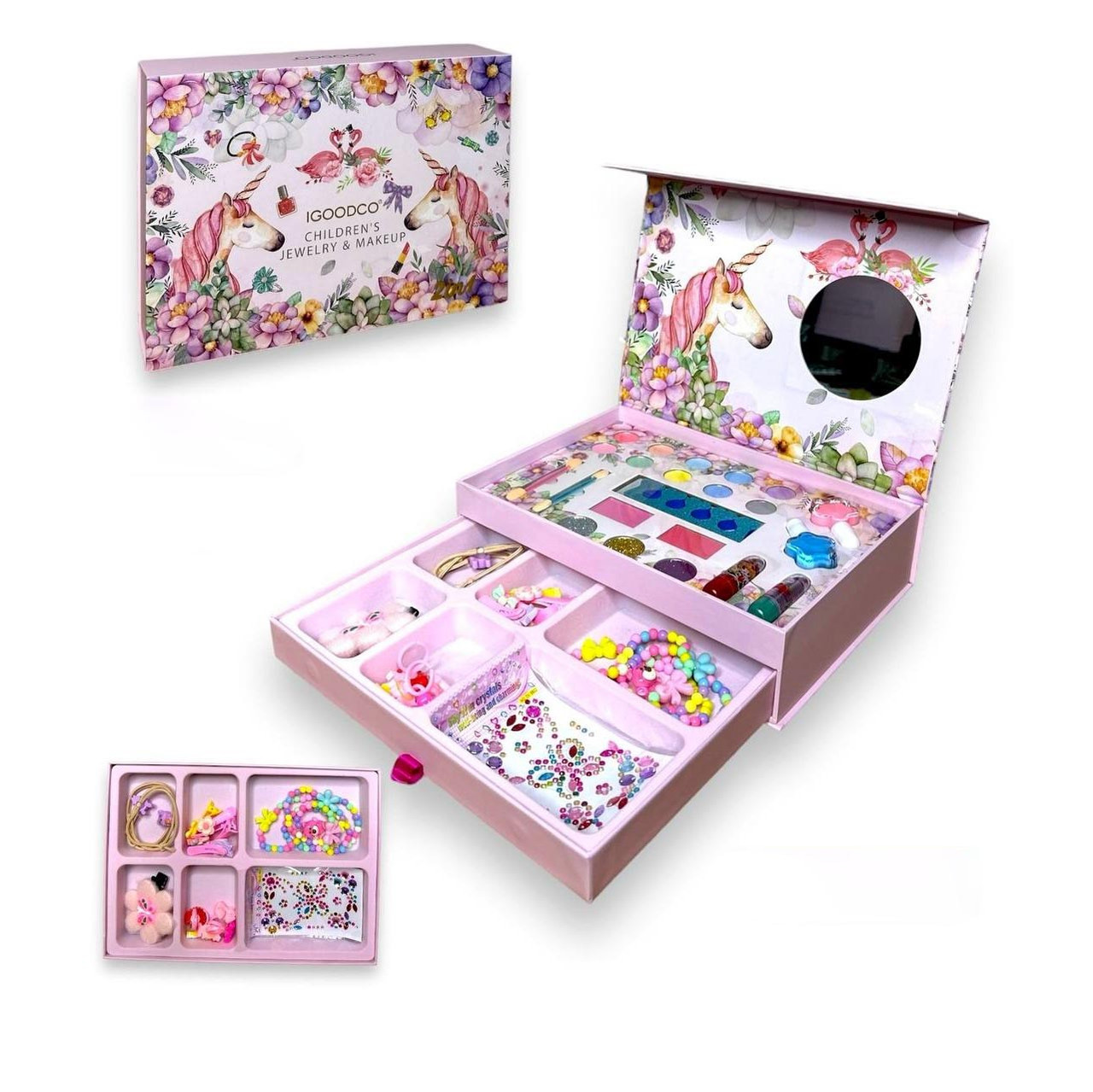 Набор детской косметики для девочек розовый - фото 1 - id-p113827855