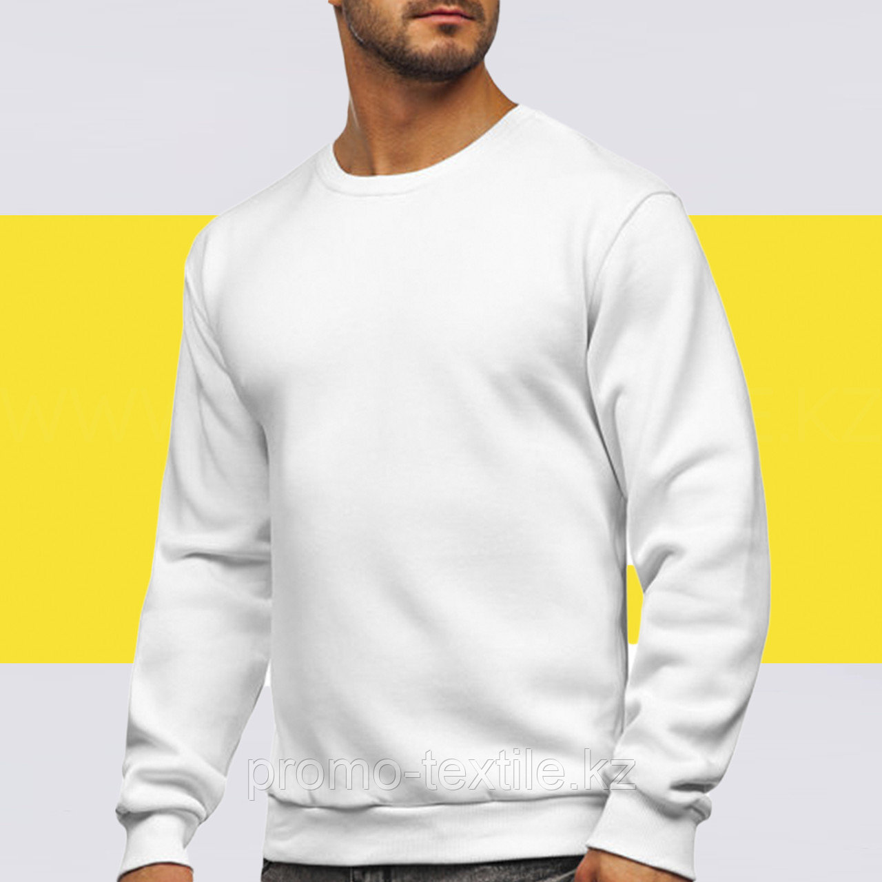 Свитшот кофта оверсайз белый цвет | Свитшоты oversize пошив