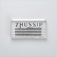 Пучковые накладные ресницы ZHUSSIP “С 09 Close Up" (Extra)