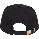 Бейсболка Сплав черная рип-стоп (5 клиньев) (OneSize), фото 3