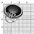 Кольцо Красная Пресня 23313548а  вставка агат, фото 2