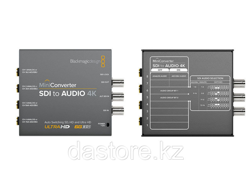 Blackmagic Design Mini Converter - SDI to Audio 4K, Мини конвертер