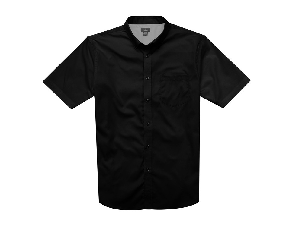 Рубашка Stirling мужская с коротким рукавом, черный - фото 4 - id-p113833423