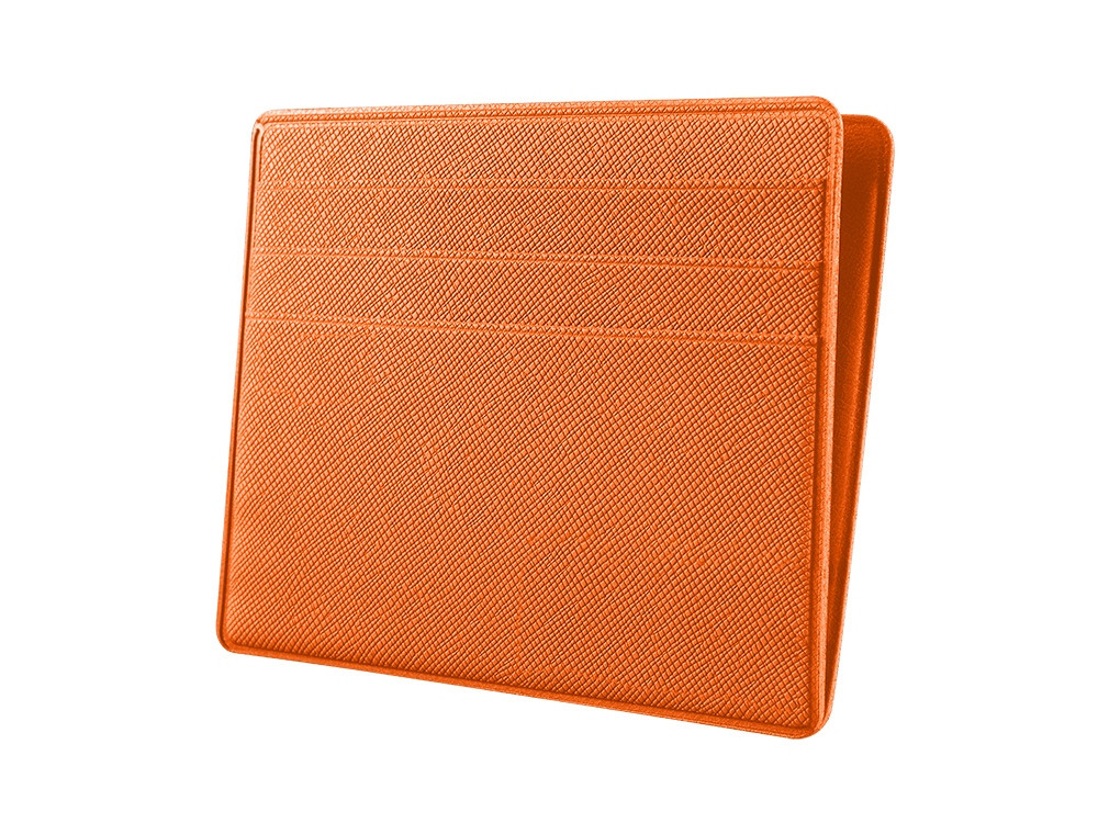 Картхолдер для денег и шести пластиковых карт Favor, оранжевый - фото 1 - id-p113833503
