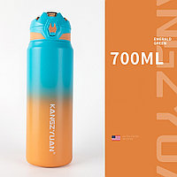 Термобутылка 0.7 л KANGZYUAN ALL3008 оранжевый