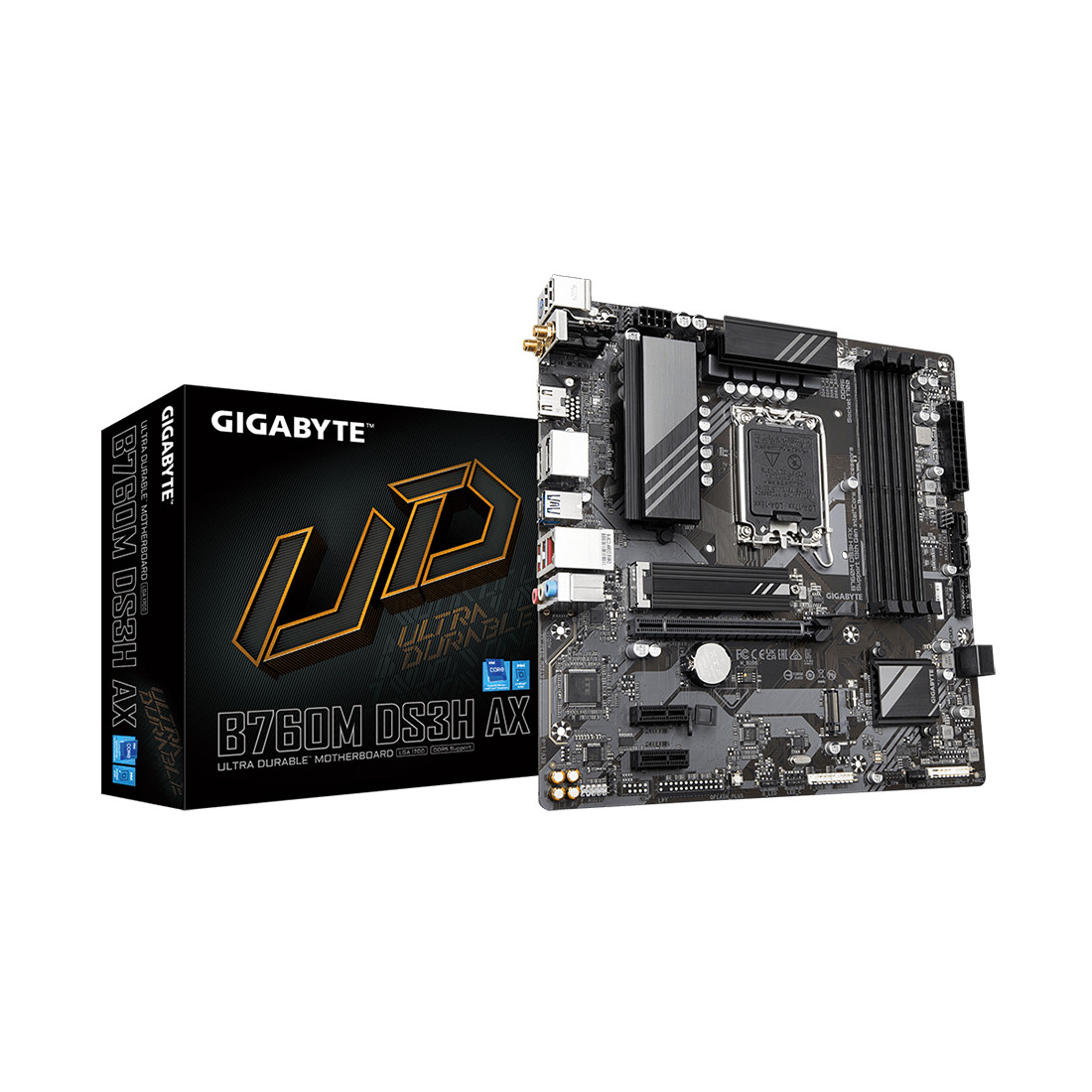 Материнская плата Gigabyte B760M DS3H AX (4719331851767)