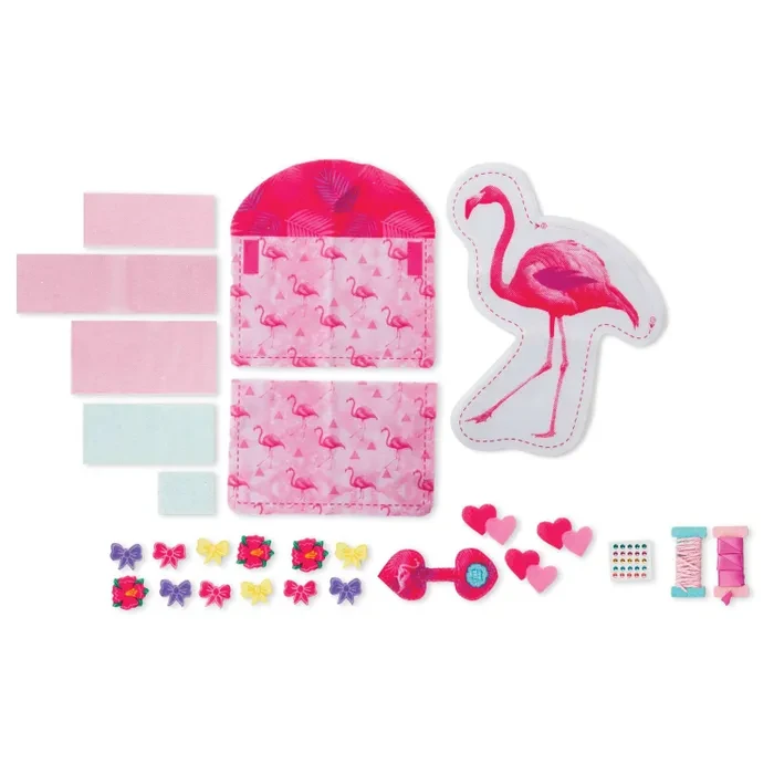 Набор для творчества Cool Maker Трафареты Flamingo швейный