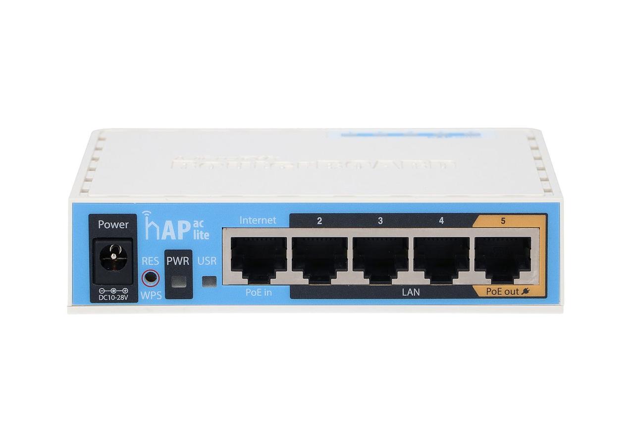 Wi-Fi роутер MikroTik hAP ac Lite - фото 1 - id-p113841983