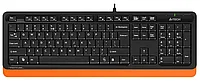 Клавиатура A4tech Fstyler FK10-ORANGE 105 клавиш 150см FN 12 Multimedia USB