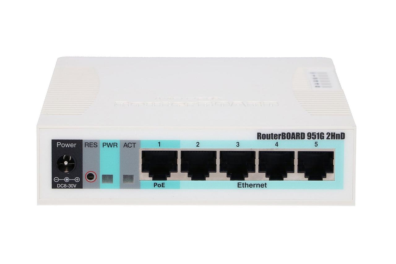 Wi-Fi роутер MikroTik RB951G-2HnD, фото 1