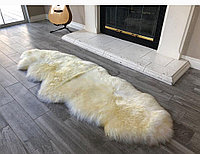 Овчина ковер шкура из натуральной овчины 2 метра. Накидка на диван.