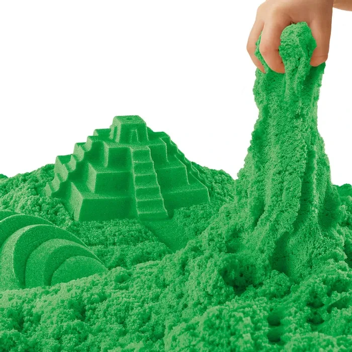 Игрушка Космический песок 2кг Зеленый - фото 3 - id-p113843059