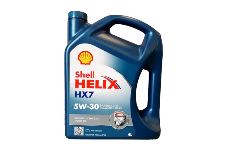 Масло моторное SHELL HELIX HX7 5W-30 4л. - фото 1 - id-p94896559