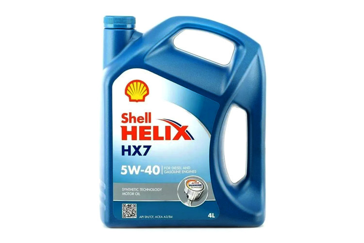 Масло моторное SHELL HELIX HX7 5W-40 4л.