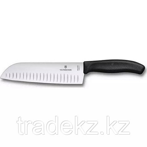 Кухонный нож VICTORINOX FIBROX SANTOKU FLUTED #5.2523.17 (17 см), фото 2