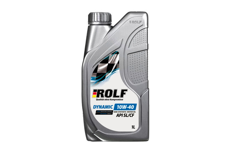 Масло моторное ROLF Dynamic 10W-40 1л. (SL/CF пластик)