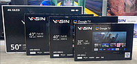 Yasin 55" 55Q90NEW Google TV теледидары, SMART, қашықтан басқару пульті
