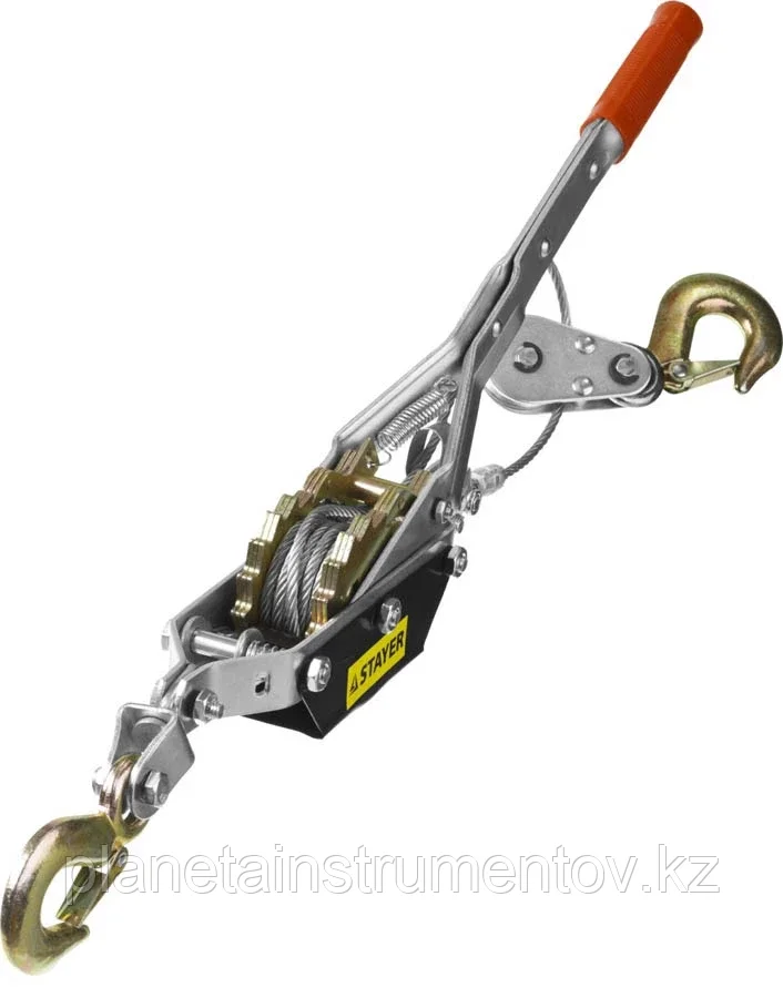 STAYER MAXPull, 2т, 2 м, Ручная рычажная лебедка (4310-2) - фото 2 - id-p113288047