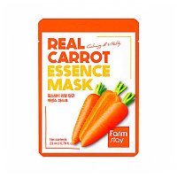 Farmstay Тканевая Маска Real Carrot Essence Mask 23Ml 1Шт