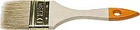 DEXX 63 мм, 2,5" табиғи қылшық, ағаш сабы, флейта, жалпақ щетка (0100-063)