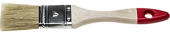 STAYER Universal 38 мм, 1,5″ светлая натуральная щетина, деревянная ручка, Плоская кисть, STANDARD (0101-038)