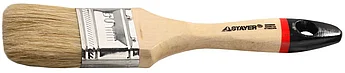 STAYER UNIVERSAL-EURO 50 мм, 2″ светлая натуральная щетина, деревянная ручка, Плоская кисть (0102-050)