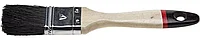 STAYER UNIVERSAL-EURO 63 мм, 2,5 чёрная натуральная щетина, деревянная ручка, Плоская кисть (01022-063)
