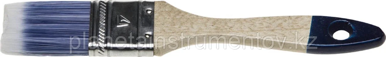 STAYER AQUA 38 мм, 1,5 искусственная щетина, деревянная ручка, Плоская кисть, STANDARD (01032-038) - фото 2 - id-p113284031
