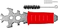 KRAFTOOL JETA 1000, HVLP 1.3 мм, Пневматический краскопульт с верхним бачком (06559-1.3), фото 5
