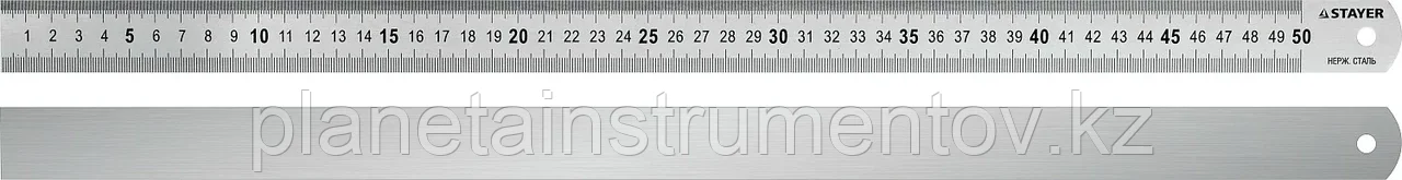 STAYER длина 0,5 м, Нержавеющая линейка (3427-050) - фото 2 - id-p113288070