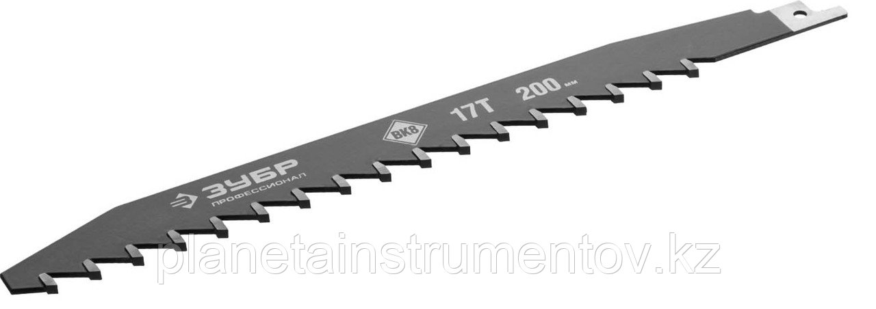 ЗУБР 250/200, 17T, с тв.зубьями для сабельной эл.ножовки, Полотно по легкому бетону, Профессионал (159770-17) - фото 1 - id-p113285285