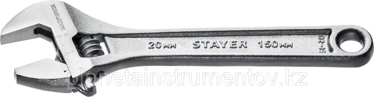STAYER MAX-Force, 150 / 20 мм, Разводной ключ (2725-15) - фото 2 - id-p113289630