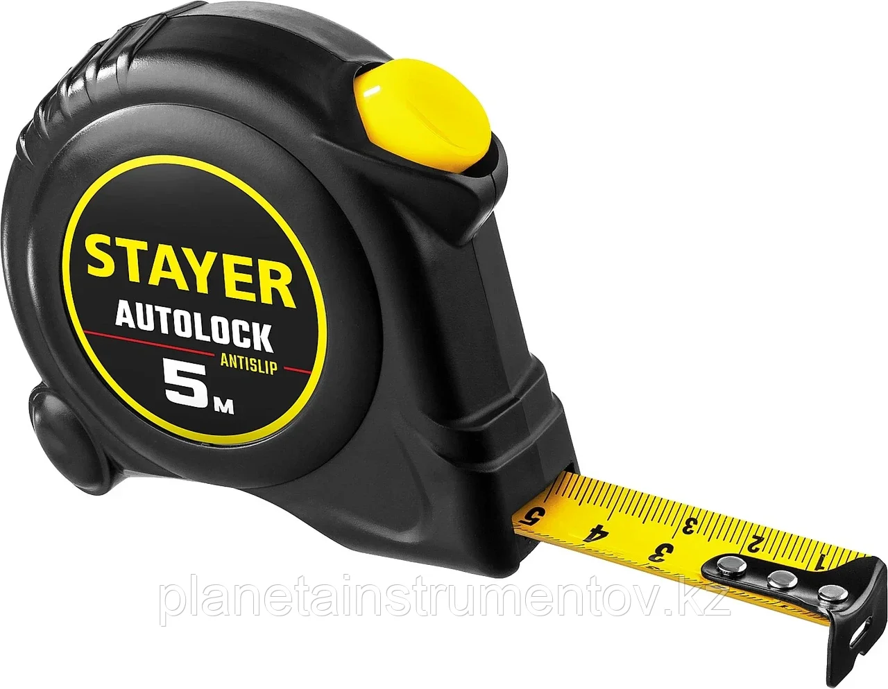 STAYER AutoLock 5м х 19мм, Рулетка с автостопом (2-34126-05-19) - фото 2 - id-p113288146