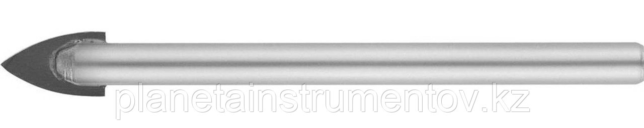 STAYER 8 мм, 2х кромка, цилиндр хвостовик, Сверло по стеклу и кафелю (2986-08)