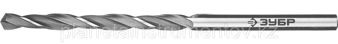 ЗУБР ПРОФ-В 3.8х75мм, Сверло по металлу, сталь Р6М5, класс В - фото 1 - id-p113287476