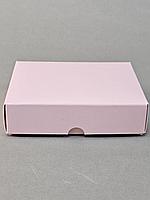 Коробка крышка+дно внешний размер 12*9,5*3см розовая(9*6,5*3)внутренний размер.