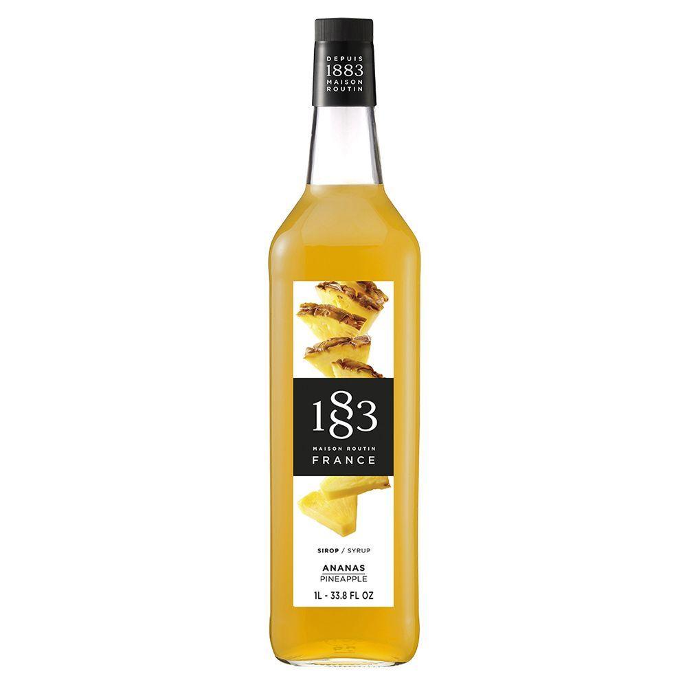 Сироп 1883 Maison Routin Ананас (Pineapple), 1 л, стекло, фото 1