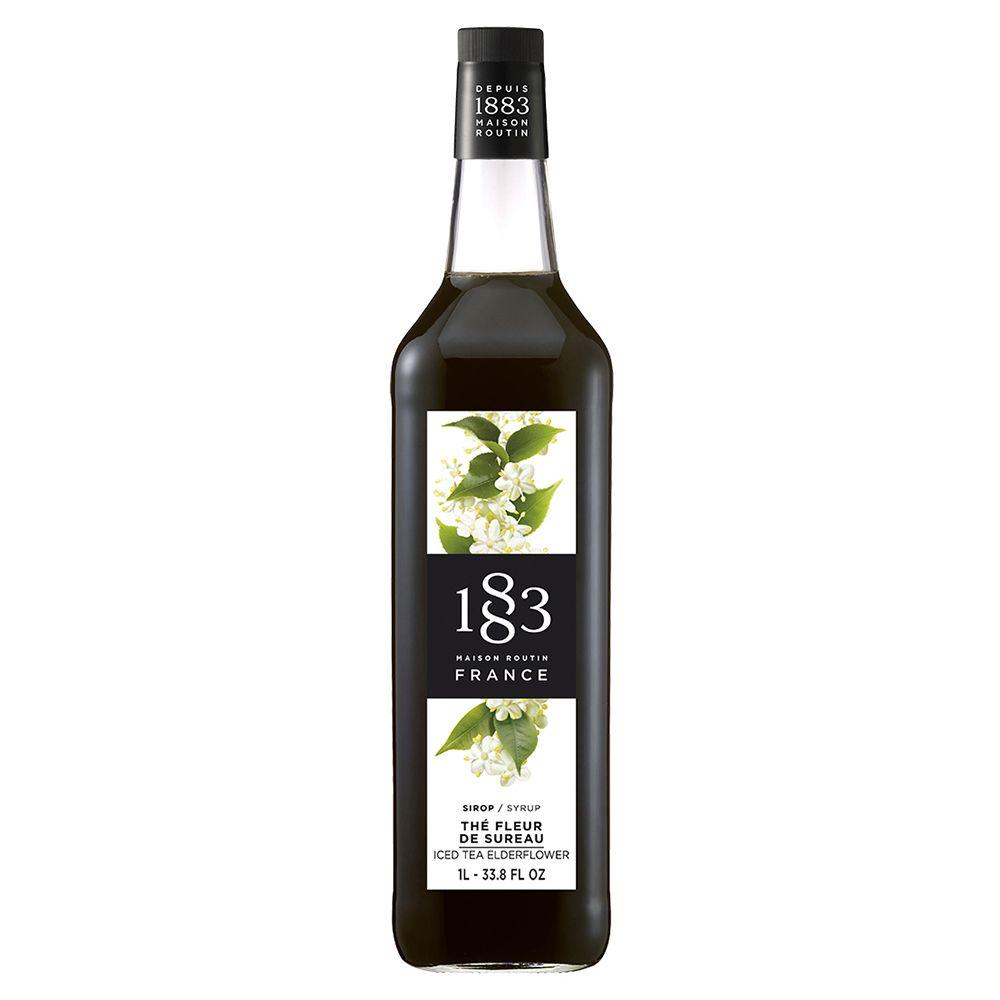 Сироп 1883 Maison Routin Холодный чай с ароматом цветов бузины (Iced Tea Elder Flower), 1 л, стекло