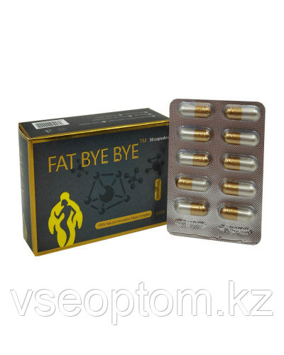 Fat Bye bye ( Фат Бай Бай ) капсулы для похудения 30 капсул - фото 1 - id-p110954821