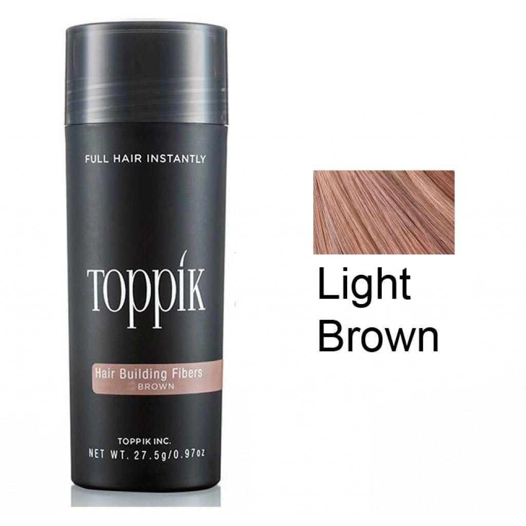 Загуститель для волос светло-коричневый TOPPIK - фото 1 - id-p113845845