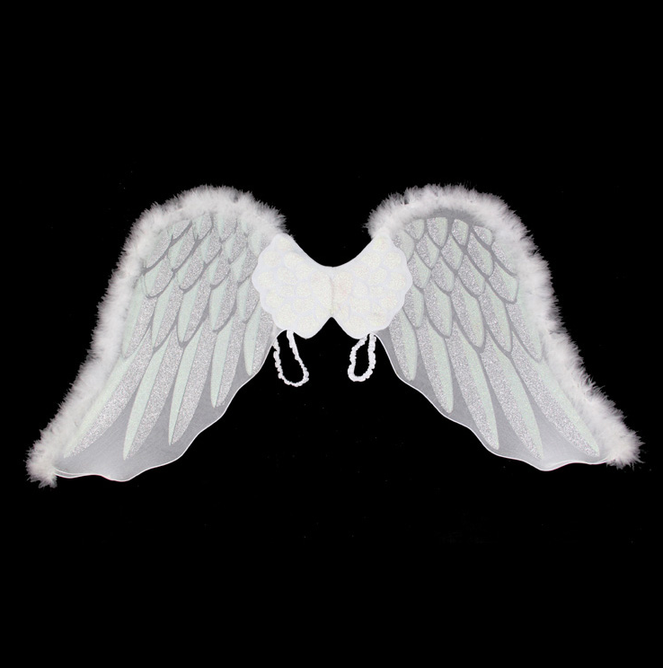 Крылья Ангела и нимб белая - фото 5 - id-p113845871