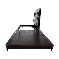 Люк напольный "Контур проф. труба", Уличный, петли 800 мм