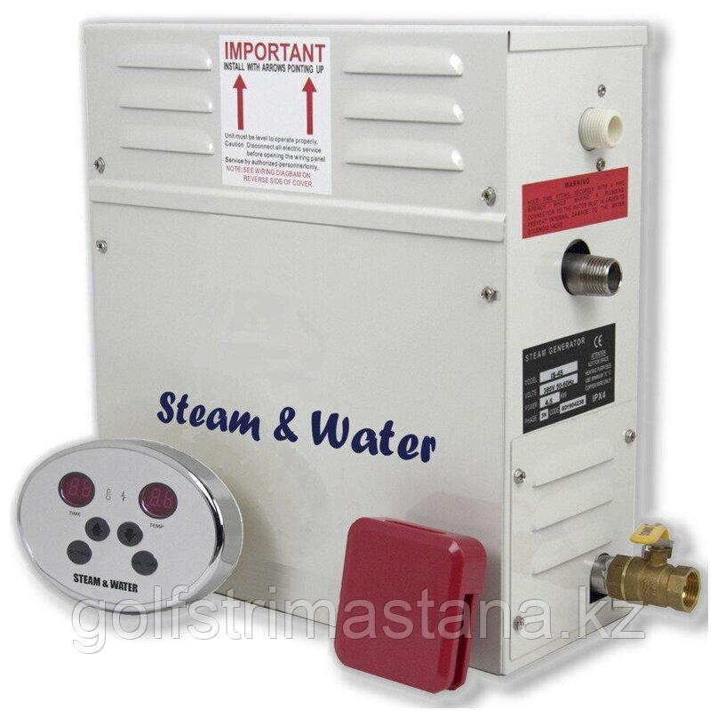 Парогенератор для хамам 12 кВт, автослив Steam & Water AVTO - 120